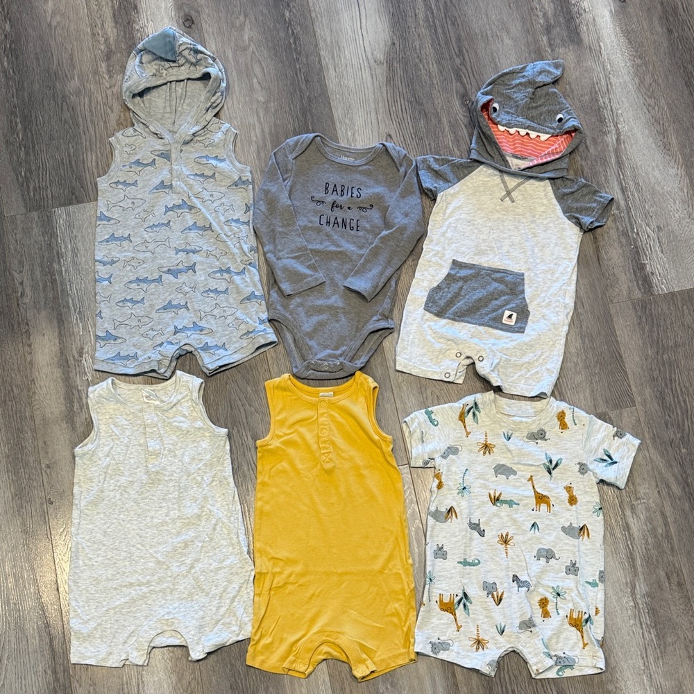 Assorted Baby Boy Rompers